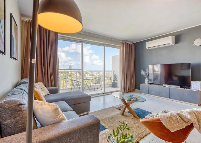 Lejlighed Valley Penthouse With Sea View In Balluta *